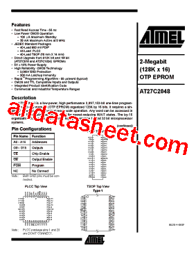 AT27C2048-15型号图片