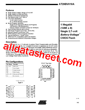 AT29BV010A-20型号图片
