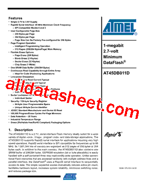 AT45DB011D-SSH-T型号图片