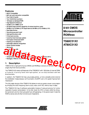 AT80C31X2-RLTUV型号图片