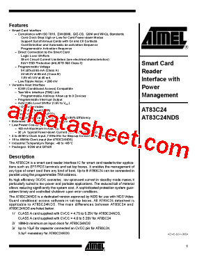 AT83C24NDS-TIRIM型号图片