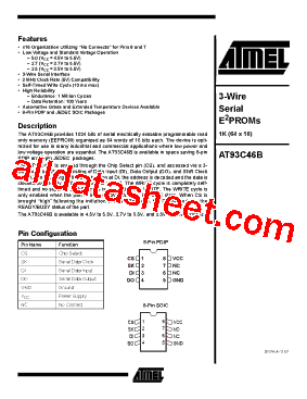 AT93C46B-10SI-2.5型号图片