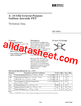 ATF-26836-STR型号图片