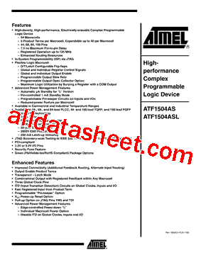 ATF1504AS-10JI44型号图片