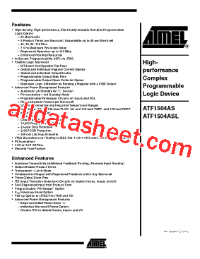 ATF1504AS-15JI68型号图片