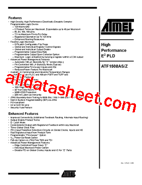 ATF1508AS-15AC100型号图片