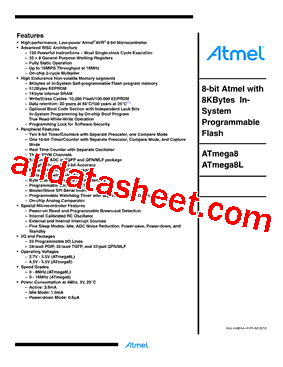 ATMEGA8-16PC型号图片