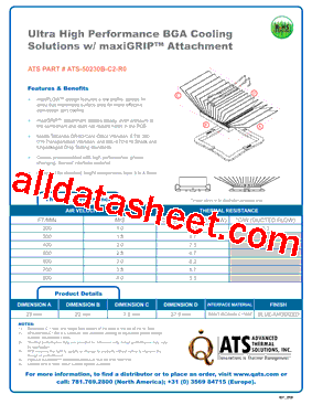 ATS-50230B-C2-R0型号图片