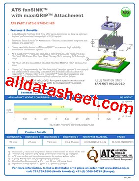 ATS-61270R-C1-R0型号图片