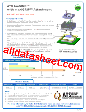 ATS-61425K-C1-R0型号图片