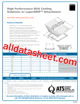 ATS-X50150P-C1-R0型号图片