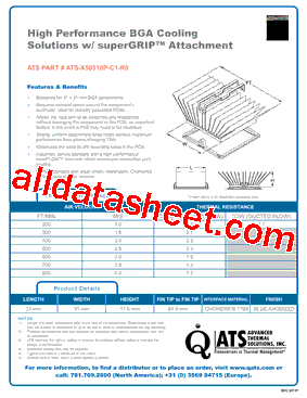 ATS-X50310P-C1-R0型号图片