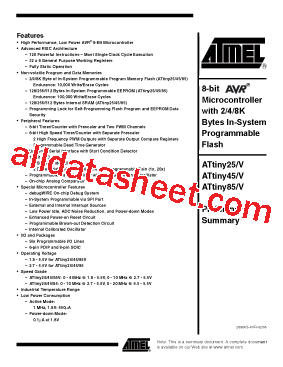 ATTINY85-20SI型号图片