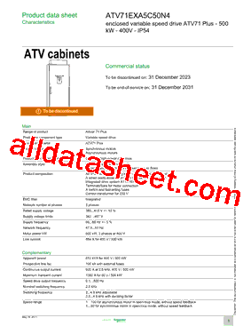 ATV71EXA5C50N4型号图片