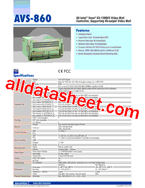 AVS-860型号图片