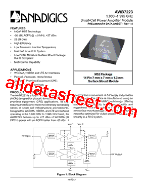 AWB7223RM52P8型号图片