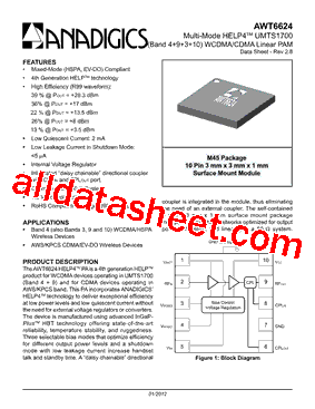 AWT6624RM45Q7型号图片