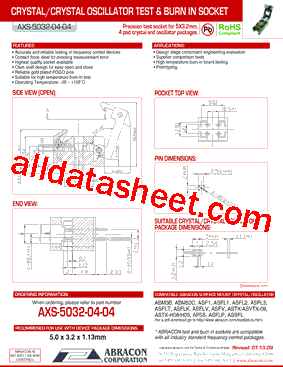 AXS-5032-04-04型号图片