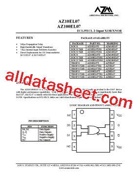 AZ10EL07D型号图片