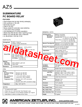 AZ5Y-1C-12DE型号图片