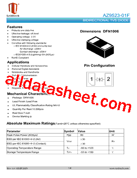 AZ9523-01F型号图片