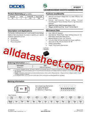 B160S1F-7型号图片