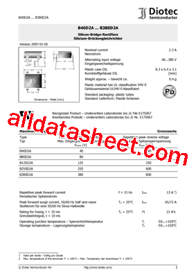 B40D2A型号图片