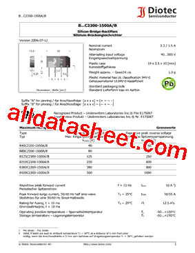 B500C2300-1500A/B型号图片