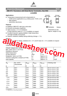 B57211V2221+060型号图片