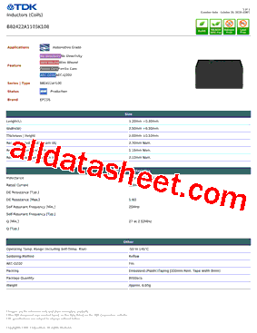 B82422A1103K108型号图片