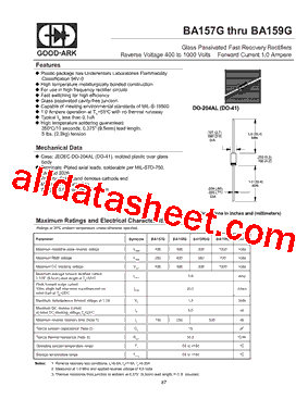 BA159DG型号图片