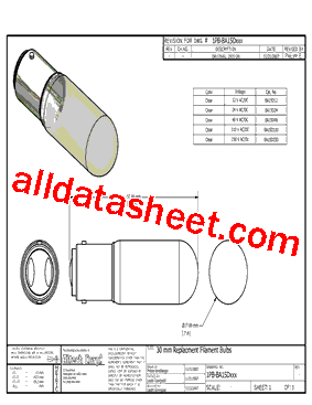 BA15D110型号图片