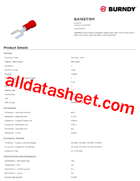 BA16EF8M型号图片