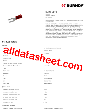 BA16EL10型号图片
