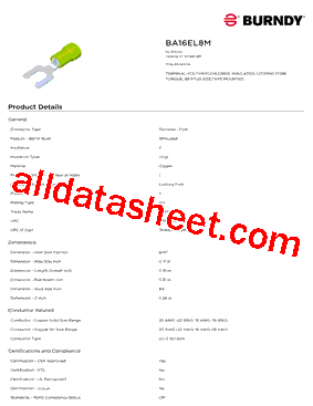 BA16EL8M型号图片