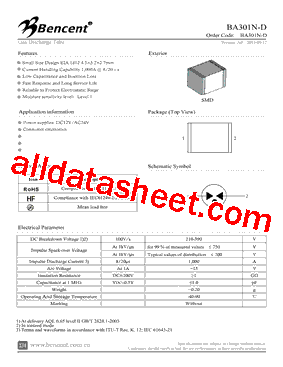 BA301N-D型号图片