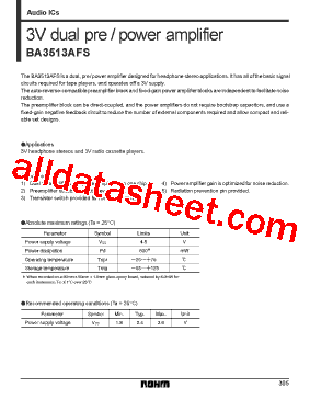 BA3513AFS型号图片