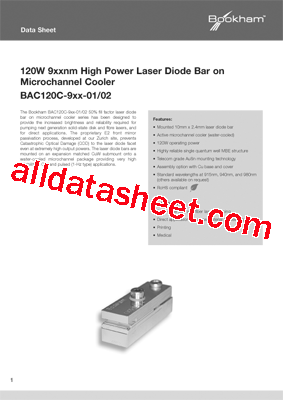 BAC120C-980-01型号图片