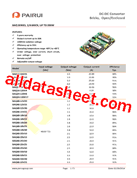 BAQ48-25V30型号图片