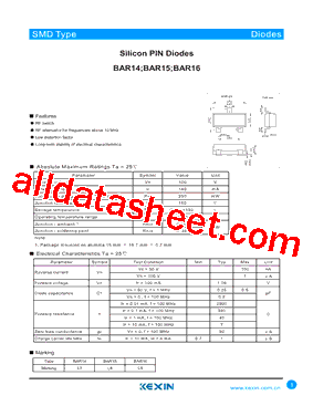 BAR15-1E6327型号图片