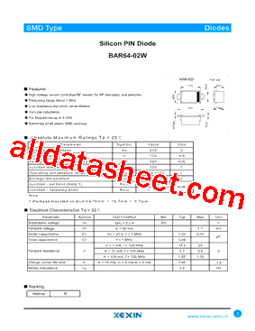 BAR64-02W型号图片