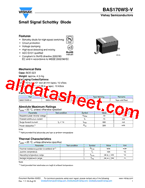 BAS170WS-V_12型号图片