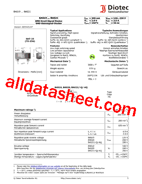 BAS19_19型号图片