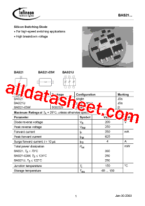 BAS21E6327型号图片