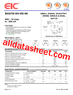 BAS70-06型号图片