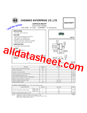 BAS70SPT型号图片