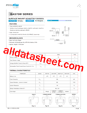 BAS70SW型号图片