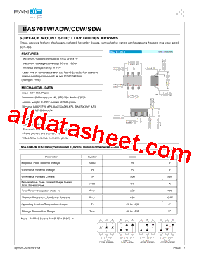 BAS70TW_16型号图片