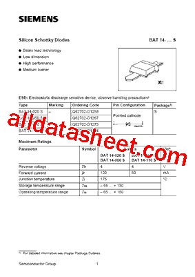 BAT14-110S型号图片