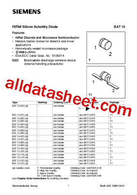 BAT15-014ES型号图片